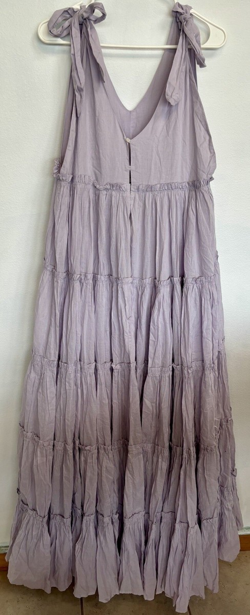 innika choo purple dress Innika Choo Ric Rac Patchwork Sequin Maxi Dress Purple One Size