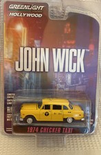 Greenlight 1:64 John Wick 1974 Checker Marathon N.Y.C. Taxi Hollywood 44930-F