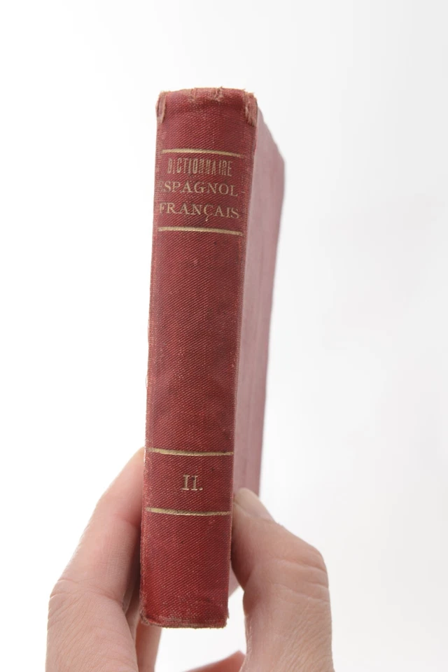 Antiguo diccionario español francés, Nouveau dictionnaire espagnol-français D.V. - Imagen 4 de 4