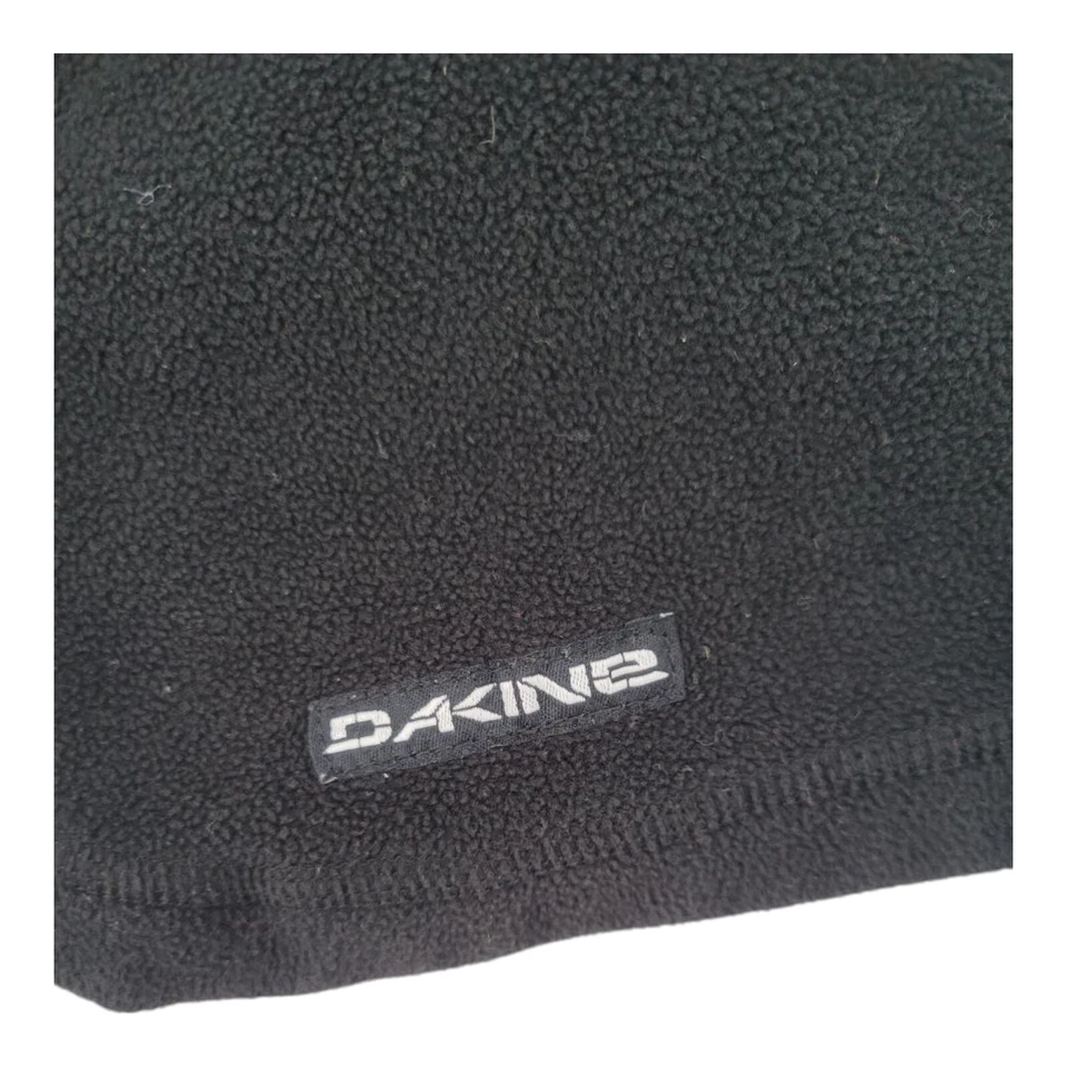 Máscara facial de pasamontañas con capucha polar negra Dakine poliéster elastano O/S Foto 2 de 4