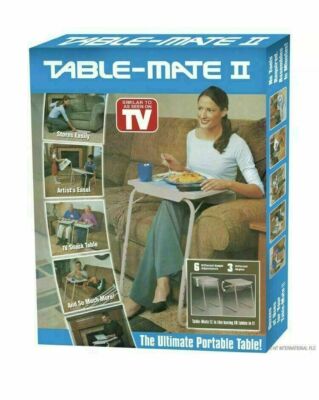 TRAGBARES MATE TV ABENDESSEN LAPTOP TABLETT VERSTELLBARER KLAPPTISCH SCHREIBTISCH SOFA SCHLAF Geschenk 