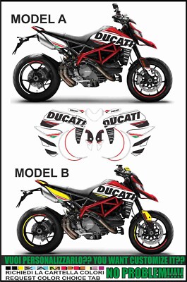 AUFKLEBER HYPERMOTARD 950 TRIBUTE KIT KOMPATIBEL