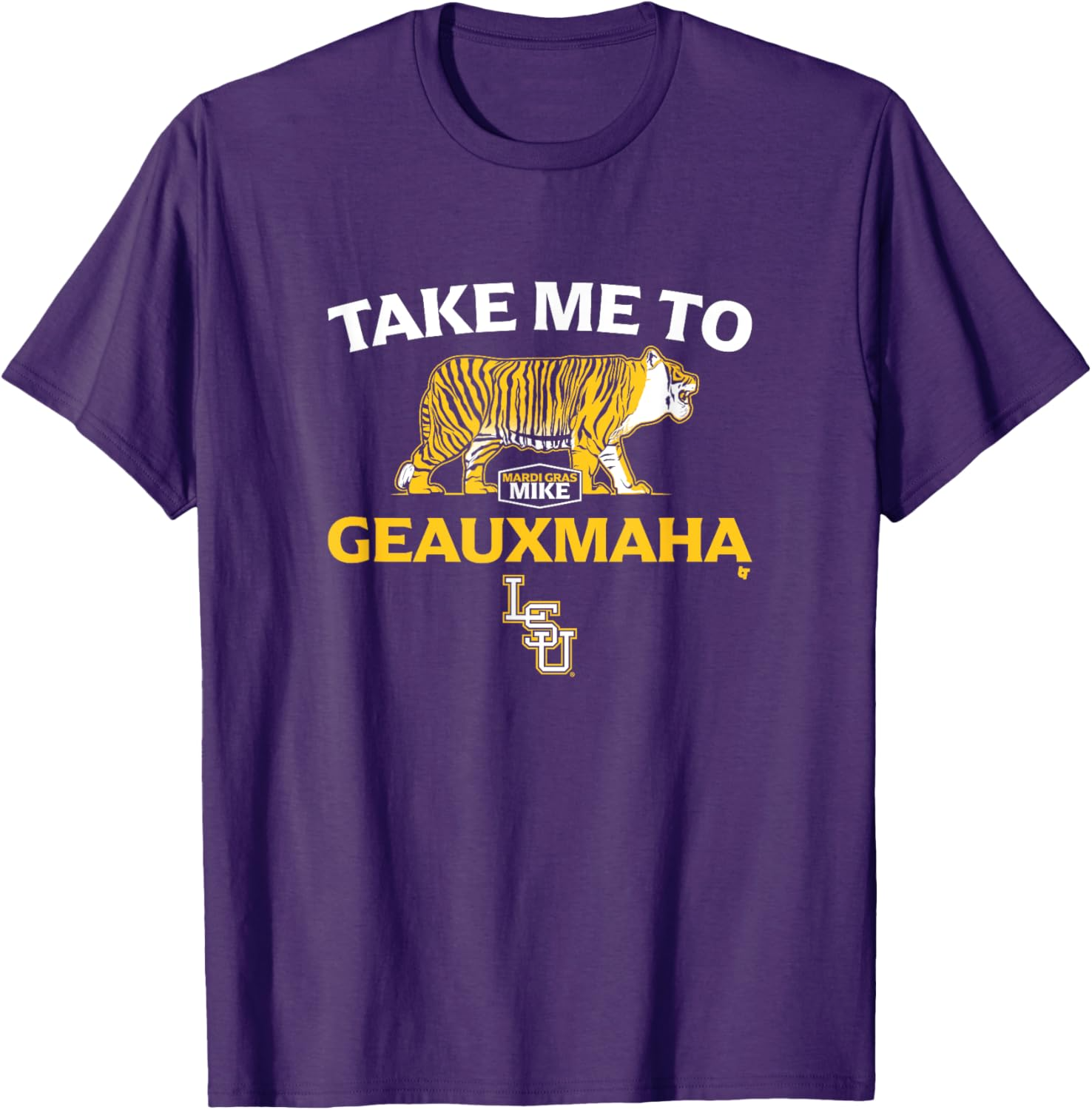 LSU Tigers Baseball Geauxmaha Fan T-Shirt for Kids and Adults