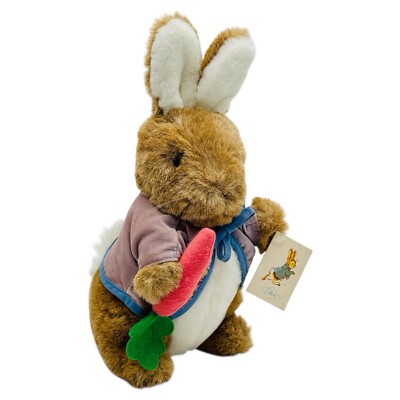 Vintage Beatrix Potter Peter Rabbit 12'' Plush Carrot Eden Frederick Warne NEW
