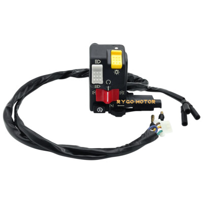 Headlight On Off Switch Honda ATV Left Handlebar Kill Switch For Honda FourTrax 300 TRX300/TRX300FW 1996-2000 – Controls Start/Stop/Headlights Honda Fourtrax 300 Parts