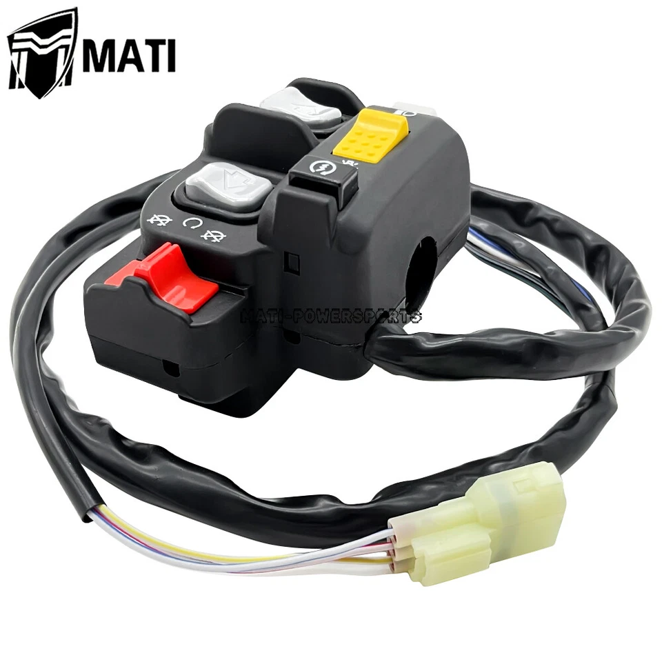 Handlebar Switch Electric Shift Start Headlight for Honda Foreman 450 TRX450 4x4 - Image 3 of 4