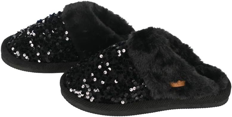 PANTOFOLA D’ORO C.C Ciabatte Slip On Colorate Multiopzione con Fodera in Pelliccia Ecopelliccia Interno Esterno