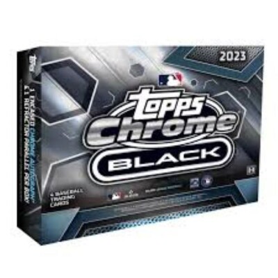 2023 Topps Chrome Black Base Cards - #1-100 - PICK YOUR CARD - Complete Your Set