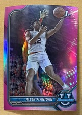 Allen Flanigan 2022 Bowman Draft Basketball Pink Refractor #28 Mint Condition 