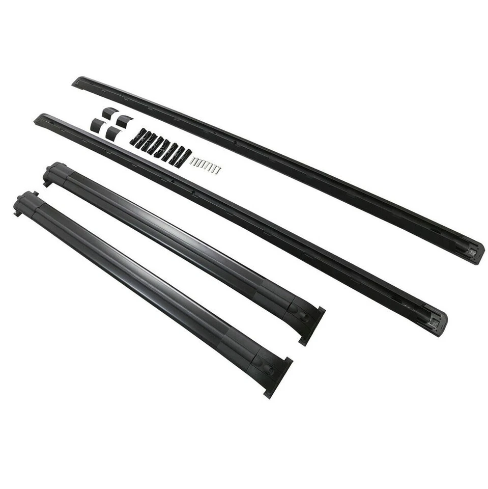 2PC Roof Rails +2PC Cross Bars Fits For Land Rover Range Rover L322 2003-2012 - Imagem 4 de 4