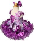 Jenniferwu Baby Girl Pageant Dress Handmade Beaded Dresses 9-12M — photo 4