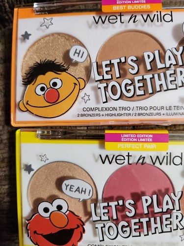 Wet'n Wild Sesame Street Complexion Highlighter Blush Best Buddies Perfect Pair - Picture 2 of 7