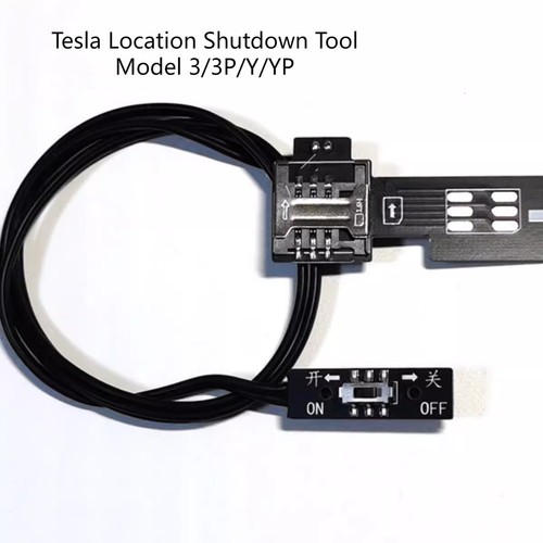 Tesla Position Off WL2 Electronic Module Network Off External SIM Card Extension