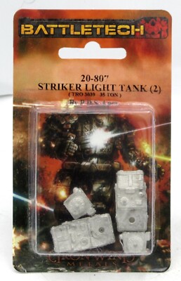 Battletech 20-807 Striker Light Tank [2] (TRO 3039) Light Fire Support Vehicle