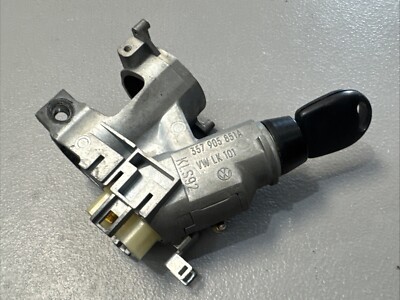 VW Passat B3 Ignition Steering Lock Cylinder Starter 357905851A With Key  OEM