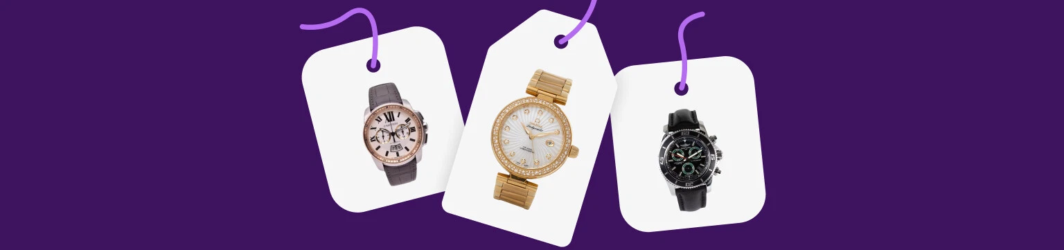 Luxury watches from £1500