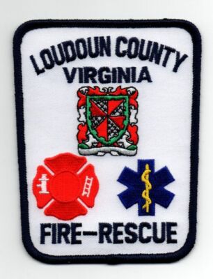 VIRGINIA VA LOUDOUN COUNTY FIRE RESCUE NICE SHOULDER PATCH POLICE ...