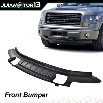 Valance Bumper Fit For 2009-14 Ford F-150 4WD W/ Fog Light Holes Smooth Front