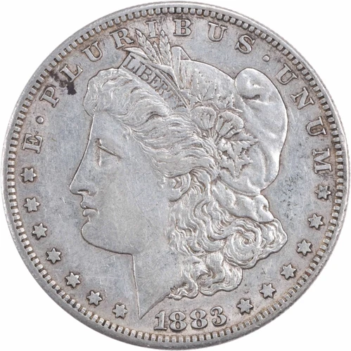 1883-S Morgan Silver Dollar Choice EF Uncertified #105