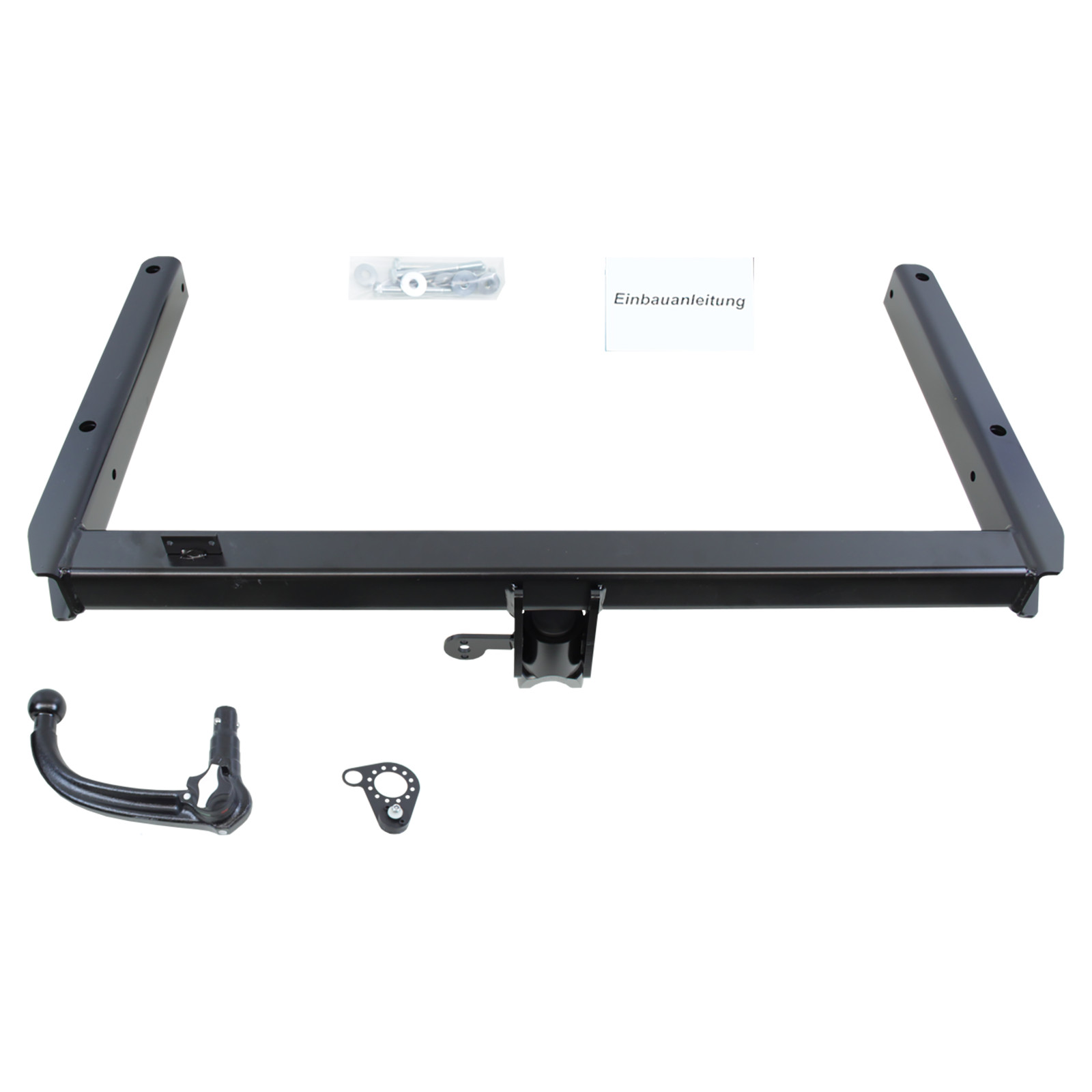 Attelage haut de gamme Oris BEST en acier noir pour break Audi A4 B8 - 2