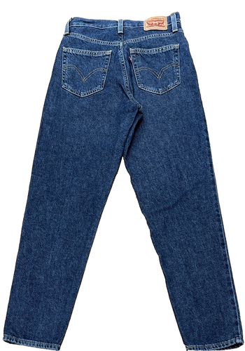 Jeans donna Levi's taglia 26 vita alta mamma blu elasticizzato zip mosca PC9-26986-0009 - Foto 4 di 24