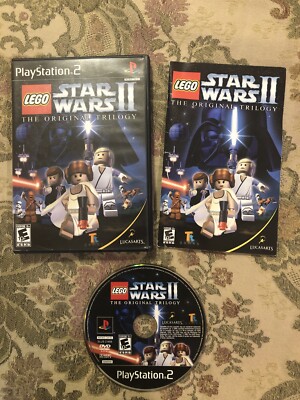 LEGO Star Wars II: The Original Trilogy (Sony Playstation PS2) Complete  In Box 23272329259|