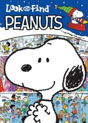 Peanuts - Charlie Brown - Look and Find - Hardcover - GOOD