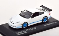 Porsche 911 996 GT3 Rs 2002 Weiß Blau Dekor Minichamps 403062029 1/43