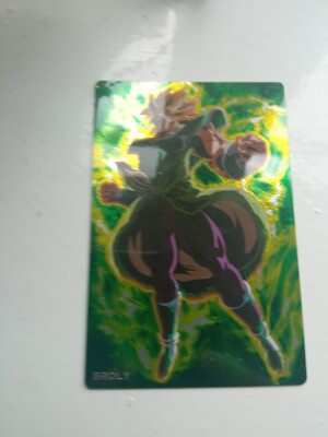 Dragon Ball Itajaga Karte Super Saiyajin Broly Bandai