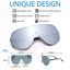thumbnail 2 - OVERSIZED Huge Big MASK SHIELD Half Face Owen Polarized Large MIRROR Sunglasses