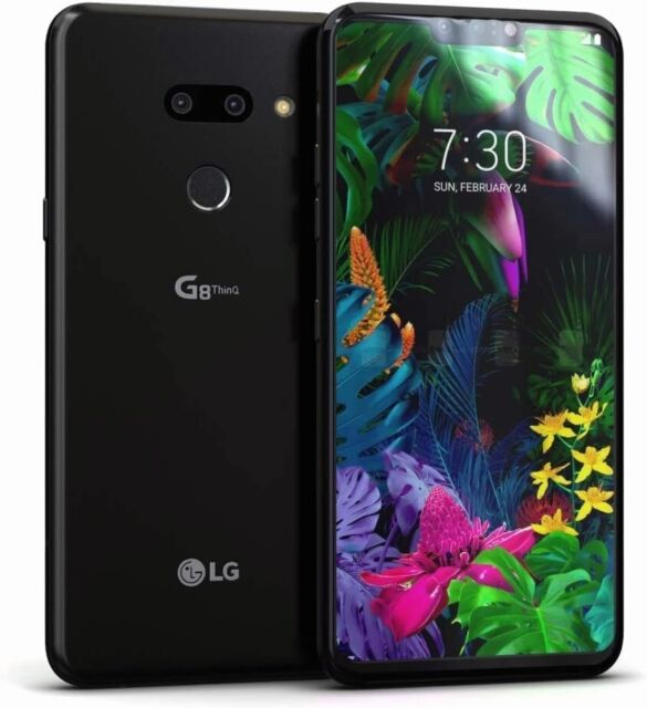 LG G8 ThinQ LMG820UM- 128GB/6GB - Aurora Black (Unlocked) New Sealed Box