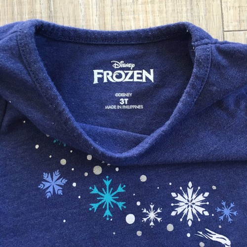 5 pc Kids Girls Disney Frozen Jean Denim Jacket Sweatshirt Minnie Tops 3-4 years - Picture 10 of 12