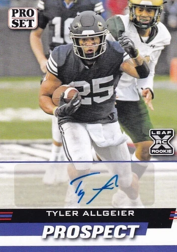 2022 Leaf Pro Set Draft Tyler Allgeier #PSA-TA1