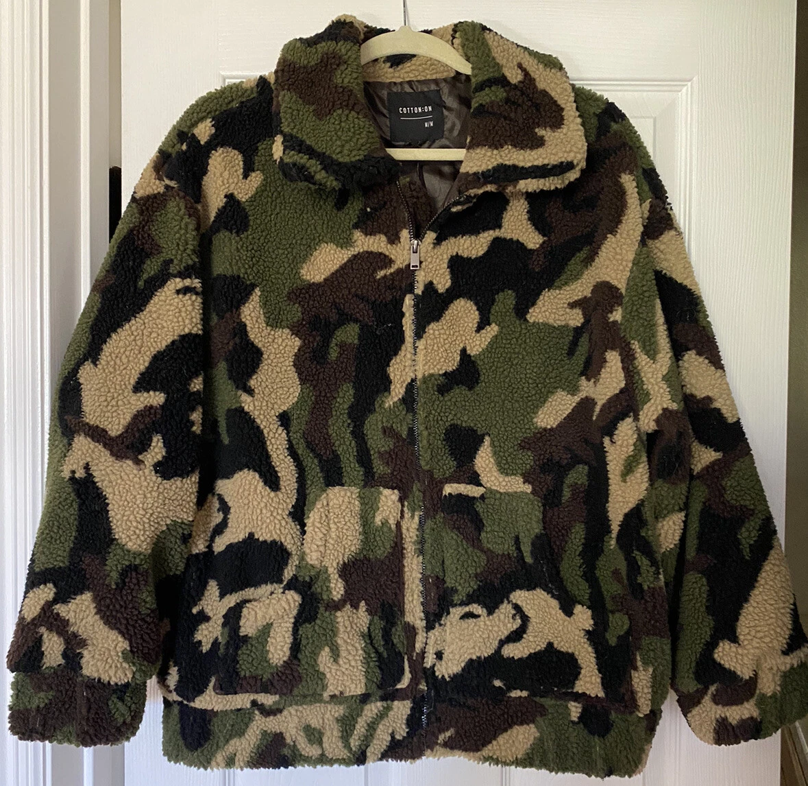 Cotton on camo jacket clearance