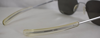 AF-52[]20 140MM RANDOLPH ENGINEERING USA AVIATOR MATTE CHROME