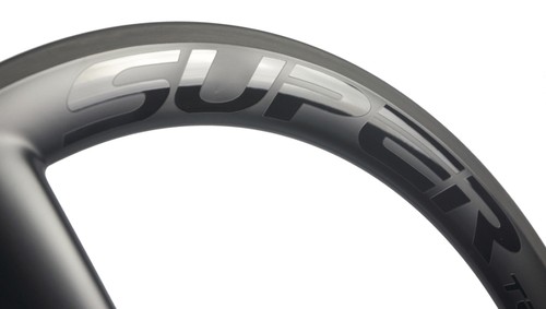Superteam 56mm 700C Tri Spoke Fixed Gear Front Wheel Tri Spokes Bike Wheels Race - Picture 5 of 10