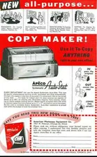 1955 vintage afor Apeco Auto-Stat Copy Maker -1275
