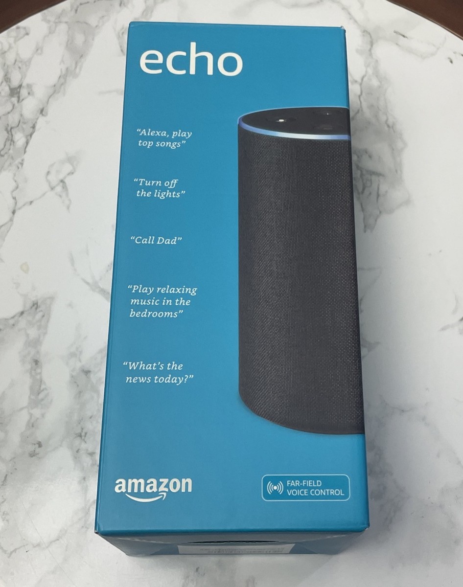 【箱付き・新品同様】Amazon Echo ブラック Amazon Echo Dot Smart Speaker With Alexa 2nd Generation