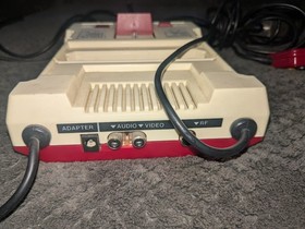 Vintage Famiclone Famicom CTI TV Game Console Two Controllers Taiwan Untested