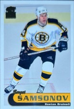 1999-00 Pacific Paramount - Sergei Samsonov #23 Gold
