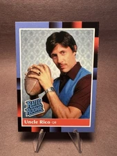 Uncle Rico Custom Baseball Card Donruss Rated Rookie Style