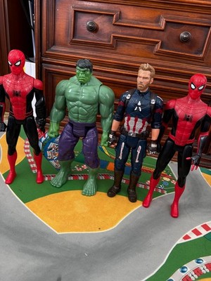 Hulk Lot - Spider Man - Captain America, Hasbro Marvel