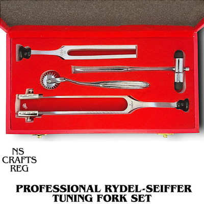 Rydel Seiffer Set 128Hz/64Hz Stimmgabeln für Neurologik & Diabetiker Testgerät