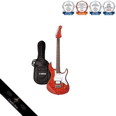 Yamaha Pacifica Pac212VQM CMB E-Gitarre mit Original Softcase Marke Japan
