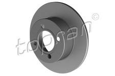 2x TOPRAN Bremsscheibe 103 702 für AUDI 80 B4 8C2 Avant 8C5 B3 8G7 893 894 8A2