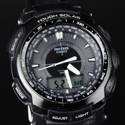 CASIO PRO TREK PRW-5100YT Multi-Band 6 Tough Solar Analog Digital Watch JAPAN