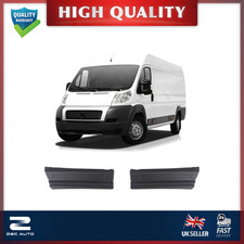 Door Sill Protectors for Fiat Ducato Peugeot Boxer Relay ABS Plastic 2006-2023