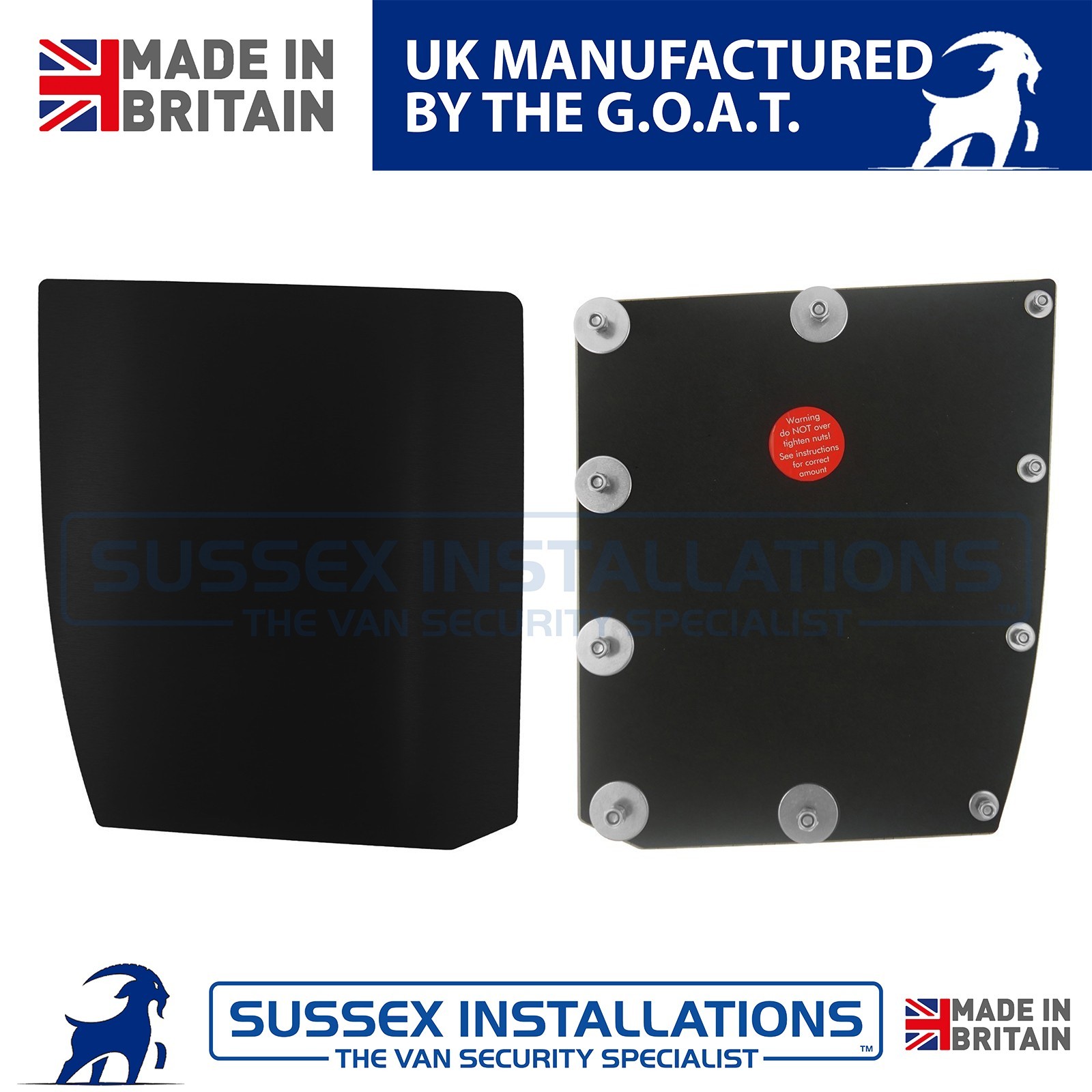 For Fiat Doblo (2022-Onwards) Load Door Security, Repair Shield, Plate