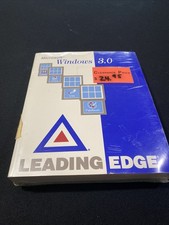 NOS Sealed Microsoft Windows Version 3.0 For Leading-edge Computers Vintage