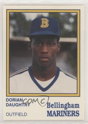 1987 International Sportcard Bellingham Mariners Dorian Daughtry #4 qp4